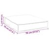 vidaXL Coussin Bordeaux 70 x 70 x 12 cm Tissu Oxford