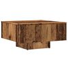 vidaXL Table basse vieux bois 60x60x31,5 cm bois d'ing&eacute;nierie