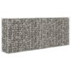 vidaXL Panier de gabion Acier inoxydable 85x30x200 cm