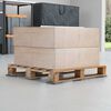 vidaXL Rouleau en caoutchouc Noir Caoutchouc