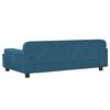 vidaXL Canap&eacute; pour enfants bleu 90x53x30 cm velours