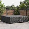 vidaXL Housse pour meubles Uni Noir 260 x 260 x 70 cm 600D