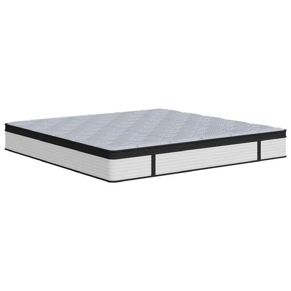 vidaXL Matelas &agrave; ressorts ensach&eacute;s moyen 200x200 cm