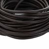 vidaXL Corde en Cuir Marron fonc&eacute; &Oslash;4 mm x 50 m Cuir
