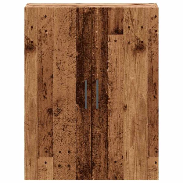 vidaXL Armoire murale vieux bois 69,5x34x90 cm