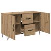 vidaXL Buffet Ch&ecirc;ne artisanal 100 x 36 x 60 cm Bois d'ing&eacute;nierie