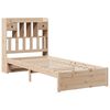 vidaXL Lit biblioth&egrave;que sans matelas 100x200 cm bois massif de pin
