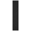 vidaXL &Eacute;tag&egrave;re Ch&ecirc;ne noir 40 x 30 x 152 cm Bois d'ing&eacute;nierie