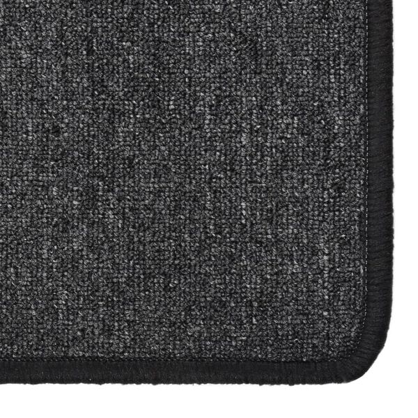 vidaXL Tapis de couloir Anthracite 80x200 cm