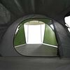 vidaXL Tente de camping tunnel 4 personnes vert imperm&eacute;able