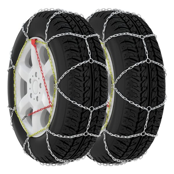 vidaXL Cha&icirc;nes &agrave; neige antid&eacute;rapantes 2 pcs 9 mm KN70
