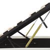 vidaXL Cadre de lit &agrave; rangement hydraulique sans matelas 120x200 cm