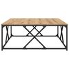 vidaXL Table basse Ch&ecirc;ne artisanal 100 x 100 x 40 cm Bois d'ing&eacute;nierie