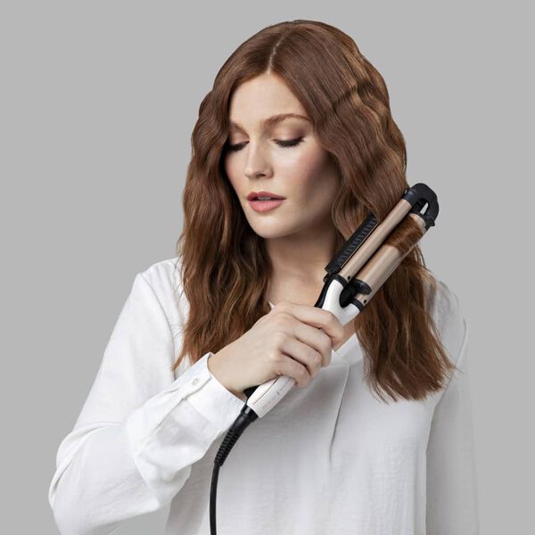 REMINGTON Fer &agrave; onduler r&eacute;glable 4 en 1 avec pinces PROluxe