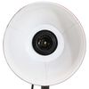 vidaXL Lampe de bureau 25 W rouge d&eacute;lav&eacute; 18x18x60 cm E27