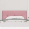 vidaXL T&ecirc;te de lit avec t&ecirc;te de lit Rose 100 cm Cuir synth&eacute;tique
