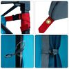 vidaXL Tente int&eacute;rieure avec toit Bleu 290 x 288 x 234 cm taffetas