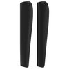 vidaXL T&ecirc;te de lit avec oreilles Noir 103x23x118/128 cm Similicuir