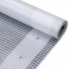 vidaXL B&acirc;ches Leno 2 pcs 260 g/m&sup2; 3x2 m Blanc