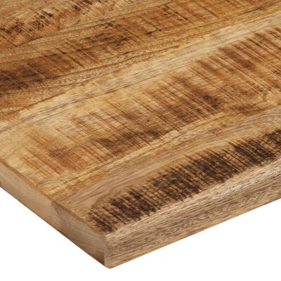 vidaXL Dessus de table 110x80x2,5cm bord vif bois massif manguier brut