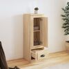 vidaXL Buffet haut ch&ecirc;ne sonoma 36x35,5x103,5 cm bois d'ing&eacute;nierie