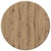 vidaXL Plateau de table &Oslash; 30 x 1,5 cm Rond Bois d'ing&eacute;nierie