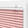 vidaXL Store pliss&eacute; rose 60x200 cm largeur du tissu 59,4 cm polyester