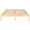vidaXL Cadre de lit sans matelas bois massif