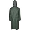 vidaXL Manteau de pluie long imperm&eacute;able r&eacute;sistant &agrave; capuche vert XL
