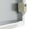 vidaXL Panneau d'Acc&egrave;s Blanc 43.5 x 33 x 3 cm Acier