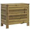 vidaXL Salon de jardin 11 pcs bois de pin impr&eacute;gn&eacute;