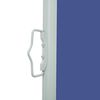 vidaXL Auvent lat&eacute;ral r&eacute;tractable de patio 120x500 cm Bleu