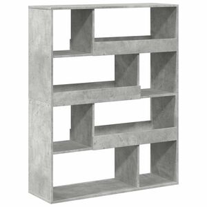 vidaXL Cloison de s&eacute;paration gris b&eacute;ton bois d'ing&eacute;nierie
