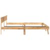 vidaXL Cadre de lit sans matelas bois de manguier massif 200x200 cm