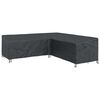 vidaXL Housse pour meubles 270 x 270 x 80 cm Tissu Oxford 210D Forme L