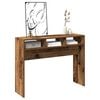 vidaXL Table console vieux bois 105x30x80 cm bois d'ing&eacute;nierie