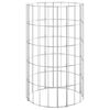 vidaXL Lit surélevé à gabion circulaire 3 pcs Acier galvanisé Ø30x50cm
