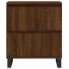 vidaXL Buffets 3 pcs Ch&ecirc;ne marron Bois d'ing&eacute;nierie