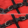 vidaXL Manteau pour chiens avec harnais imperm&eacute;able r&eacute;fl&eacute;chissant L32