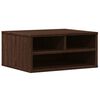 vidaXL Support d'imprimante ch&ecirc;ne marron 49x40x22,5 cm bois ing&eacute;nierie