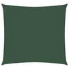 vidaXL Voile de parasol tissu oxford carr&eacute; 6x6 m vert fonc&eacute;