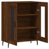 vidaXL Buffet ch&ecirc;ne marron 69,5x34x90 cm bois d'ing&eacute;nierie