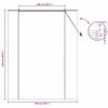 vidaXL Store enrouleur avec des rideaux Nature 150 x 220 cm Bambou