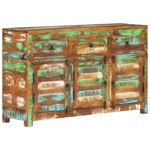 vidaXL Buffet 110x30x65 cm Bois massif de récupération