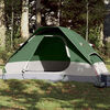 vidaXL Tente de camping &agrave; d&ocirc;me 2 personne vert imperm&eacute;able