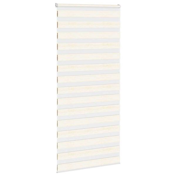 vidaXL Store z&egrave;bre beige marbr&eacute; largeur du tissu 110,9 cm polyester