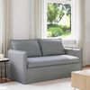 vidaXL Canap&eacute; Gris clair