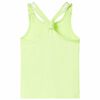 D&eacute;bardeur pour enfants jaune fluo 116