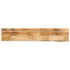 vidaXL Dessus de table 180x40x2,5cm bord vif bois massif manguier brut