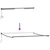 vidaXL Auvent R&eacute;tractable Multicolore 450 &times; 300 cm